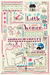 Book cover: Little Women by Louisa May Alcott (Penguin Threads edition)